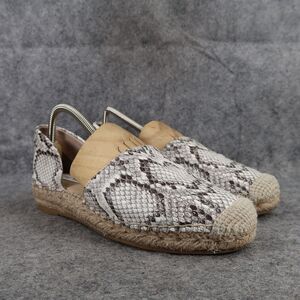 Steve Madden Shoes Womens 8.5 Espadrille Platform Flats D'Orsay Fashion Slip On